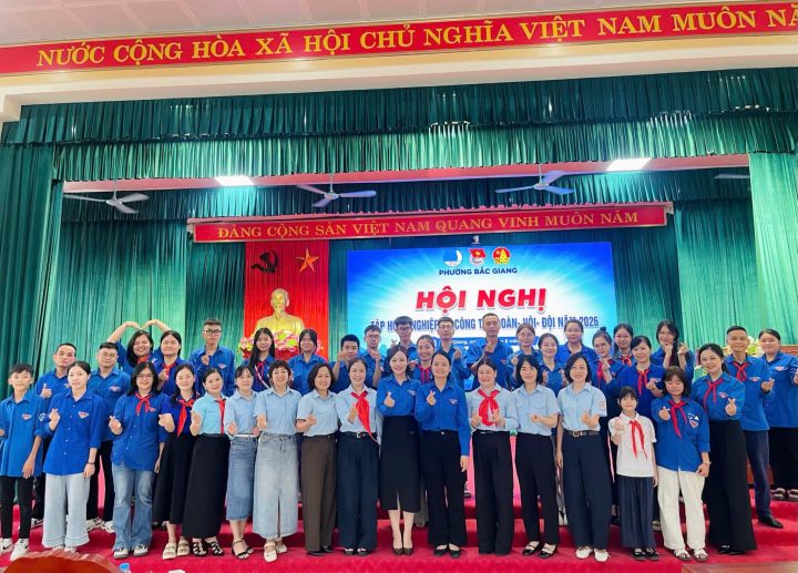 Hội nghị tập huấn nghiệp vụ công tác Đoàn – Hội – Đội năm 2026